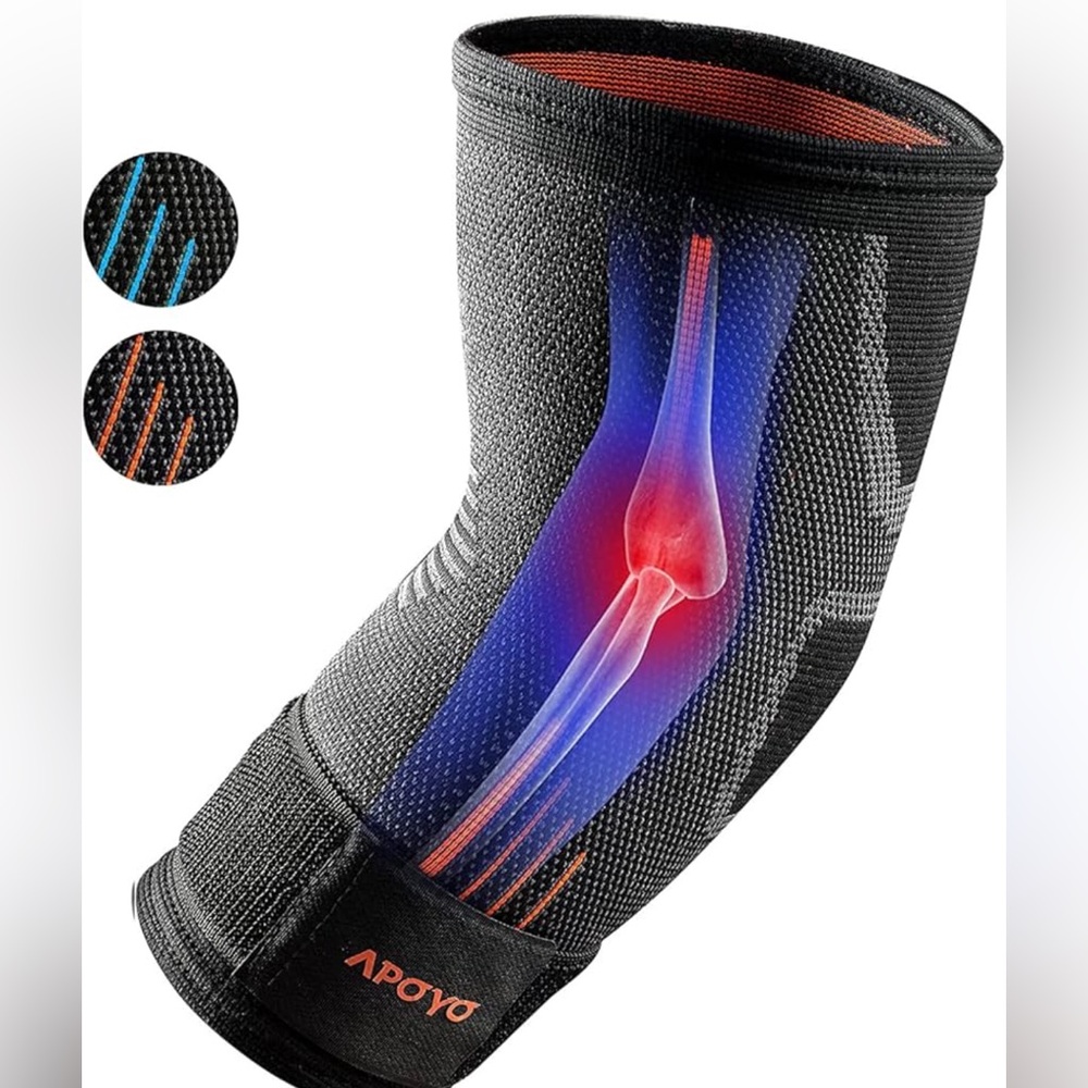Nwt Apoyo Elbow Brace With Compression